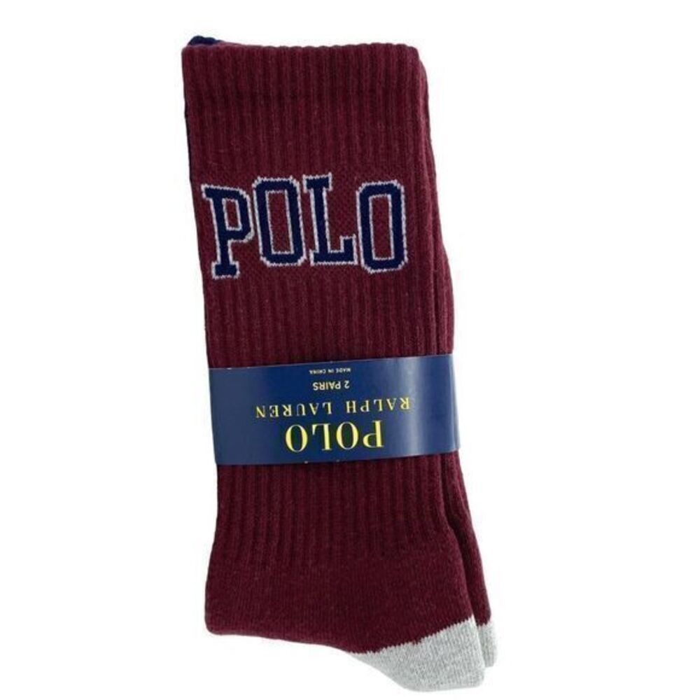 Polo Ralph Lauren Graphic Socks New Two Pack